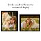 Americanflat Gallery Poster Frame - Wooden Picture Frame for Wall Art - Plexiglass Cover - Hanging Hardware for Horizontal or Vertical Display
